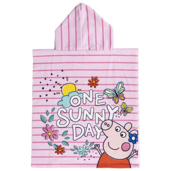 Peppa malac Sunny Day strand törölköző poncsó 50 x 115 cm - Image 2