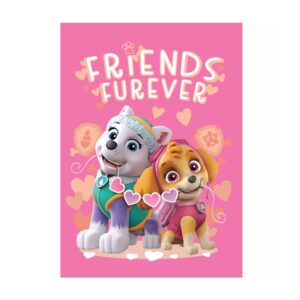 Mancs Őrjárat Friends Furever polár takaró 100x140cm