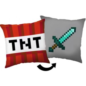 Minecraft TNT Sword párna, díszpárna 40*40 cm