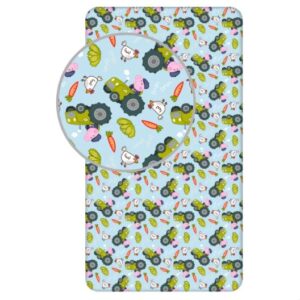 Peppa malac Farming gumis lepedő 90x200 cm