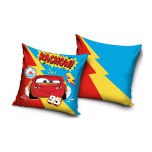 Disney Verdák Thunder párnahuzat 40x40 cm Velúr
