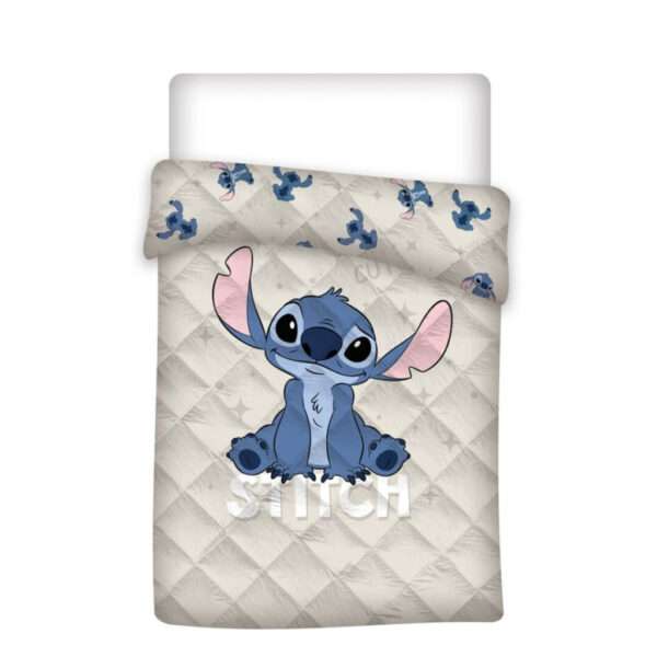 Disney Lilo és Stitch, A csillagkutya Cute steppelt ágytakaró, paplan 140x200cm