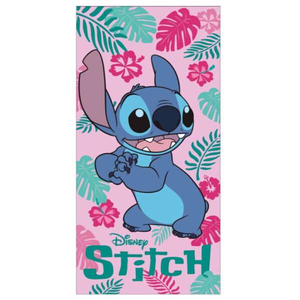 Disney Lilo és Stitch, A csillagkutya fürdőlepedő, strand törölköző 70x140cm (Fast Dry)