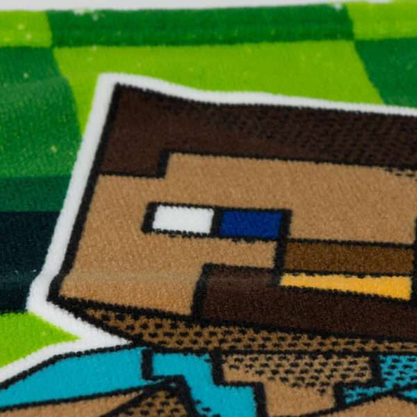 Minecraft Crafting fürdőlepedő, strand törölköző 70x140cm (Fast Dry) - Image 3