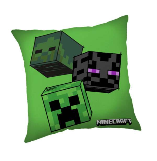 Minecraft Mobs párna, díszpárna 40x40 cm