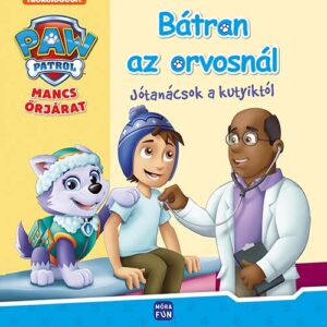 Könyv borítója. Rajta látható Everest, valamint egy hölgy és a doktor.