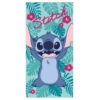 Disney Lilo és Stitch, A csillagkutya fürdőlepedő, strand törölköző 70x140cm (Fast Dry)