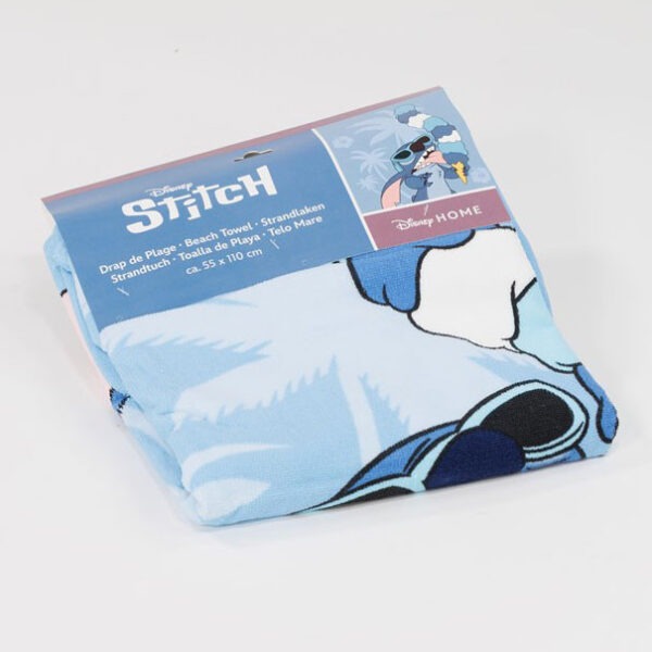 Disney Lilo és Stitch, A csillagkutya Ice Cream strand törölköző poncsó 55x110 cm (Fast Dry) - Image 2
