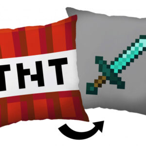 Minecraft TNT Sword párna, díszpárna 40*40 cm