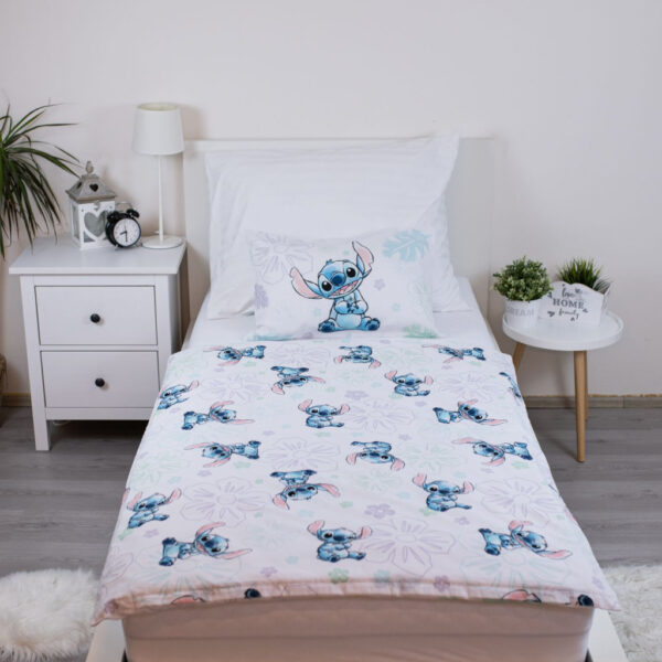Disney Lilo és Stitch, A csillagkutya Ohana White gyerek ágyneműhuzat 100×135 cm, 40×60 cm - Image 3