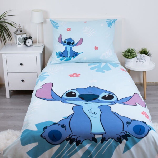 Disney Lilo és Stitch, A csillagkutya Blue ágyneműhuzat 140×200cm, 70×90 cm - Image 2