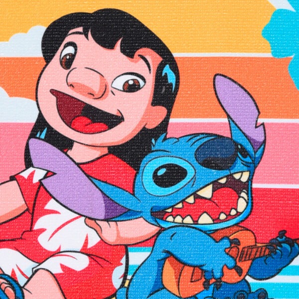 Disney Lilo és Stitch, A csillagkutya Sunset kéztörlő, arctörlő, törölköző 40x30 cm - Image 3