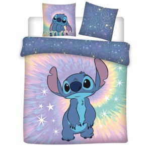 Disney Lilo és Stitch, A csillagkutya dupla, kétszemélyes ágyneműhuzat 240×220cm, 65x65 cm