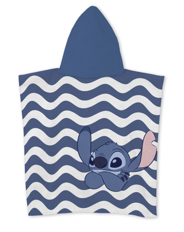Disney Lilo és Stitch, A csillagkutya Relax strand törölköző poncsó 55x110 cm (Fast Dry) - Image 2