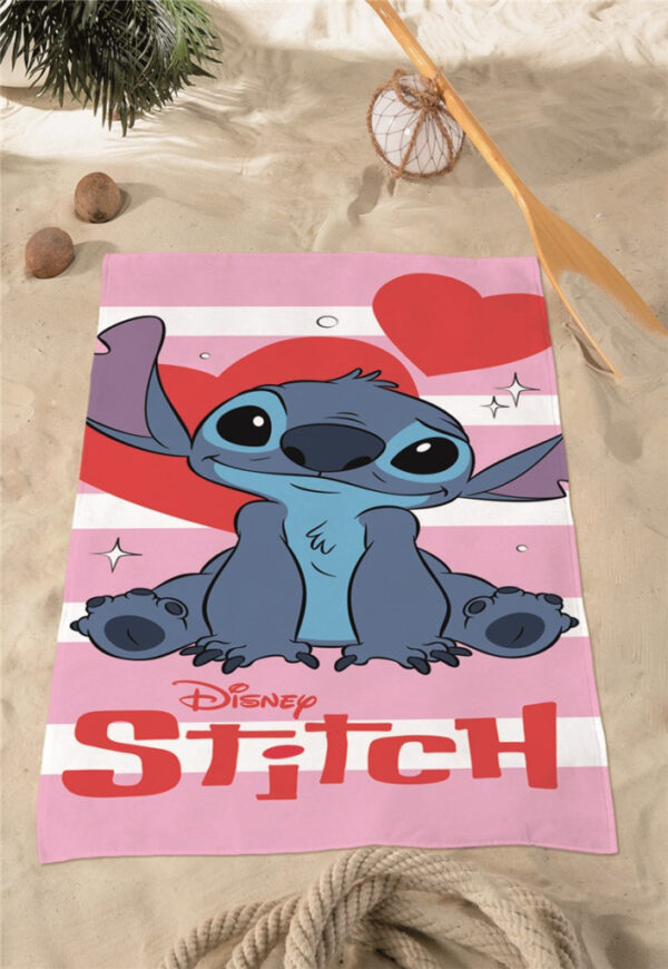Disney Lilo és Stitch, A csillagkutya fürdőlepedő, strand törölköző 70x140cm - Image 2