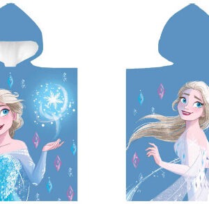 Disney Jégvarázs Snow strand törölköző poncsó 50x100 cm