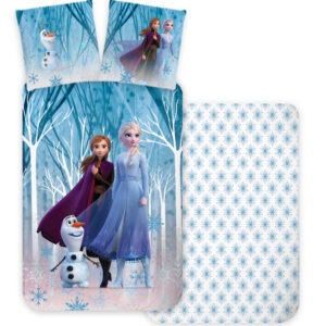 Disney Jégvarázs Snowflakes ágyneműhuzat 140×200cm, 70×90 cm