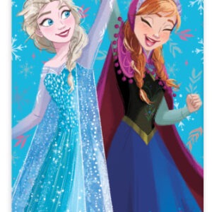 Disney Jégvarázs Cheerfulness fürdőlepedő, strand törölköző 60x120cm