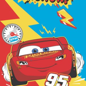 Disney Verdák Kachow kéztörlő arctörlő, törölköző 30x50 cm