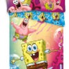 SpongyaBob BikiniBottom ágyneműhuzat 140×200cm, 70×90 cm