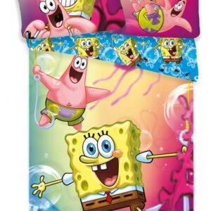 SpongyaBob BikiniBottom ágyneműhuzat 140×200cm, 70×90 cm
