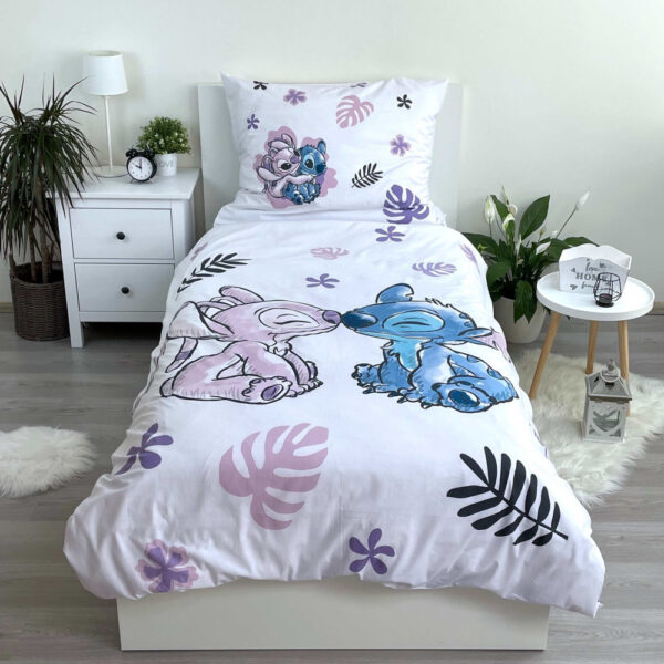 Disney Lilo és Stitch, A csillagkutya Boojiboo ágyneműhuzat 140×200cm, 70×90 cm - Image 2