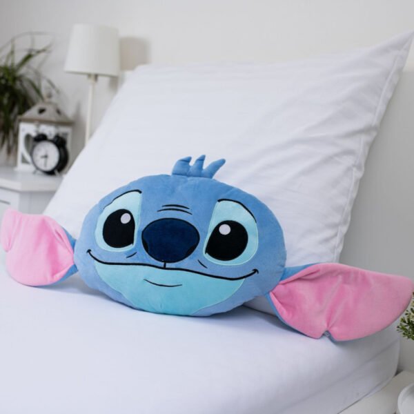Disney Lilo és Stitch, A csillagkutya Blue 3D formapárna, díszpárna 35 cm - Image 3