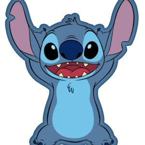 Disney Lilo és Stitch, A csillagkutya Alien formapárna, díszpárna 35 cm
