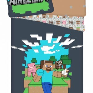 Minecraft ágyneműhuzat 140×200cm, 70×90 cm