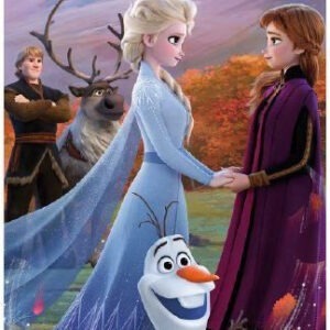Disney Jégvarázs Wind fürdőlepedő, strand törölköző 70x140cm