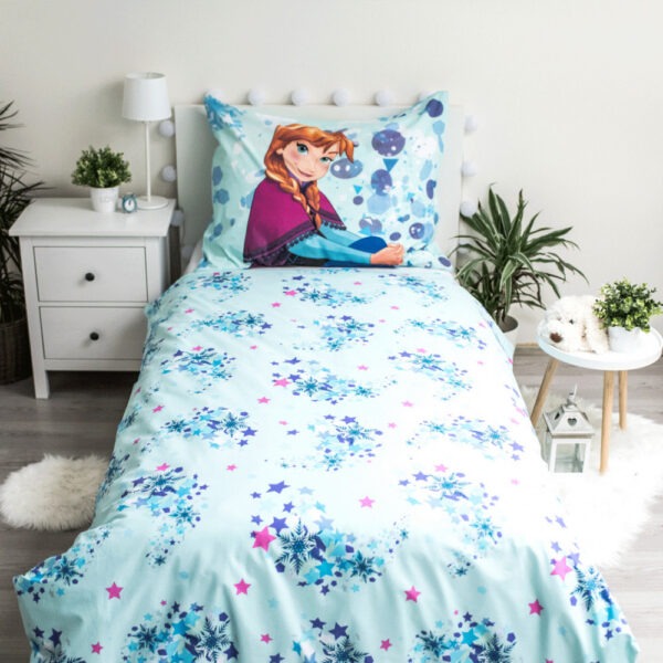 Disney Jégvarázs Light Blue sötétben világító ágyneműhuzat 140×200cm, 70×90 cm - Image 3