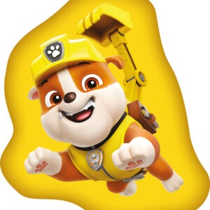 Mancs Őrjárat Rubble Yellow formapárna, díszpárna