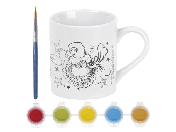 A Grincs Dr Seuss festhető porcelán bögre 235 ml Díszdobozban - Image 2