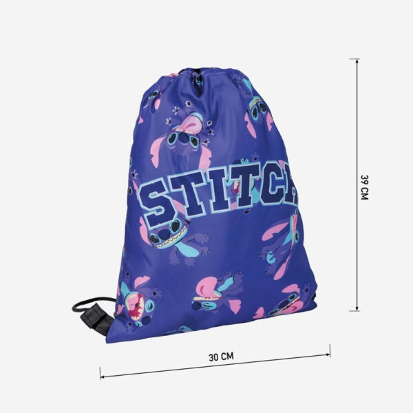 Disney Lilo és Stitch, A csillagkutya Purple sporttáska tornazsák 39 cm - Image 4