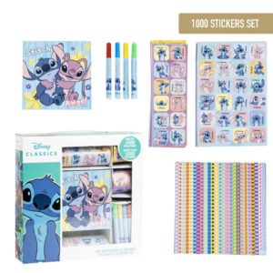 Disney Lilo és Stitch, A csillagkutya Angel 1000 db-os matrica szett