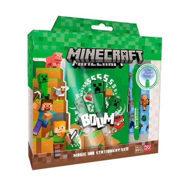 Minecraft Boom napló + mágikus toll szett - Image 3