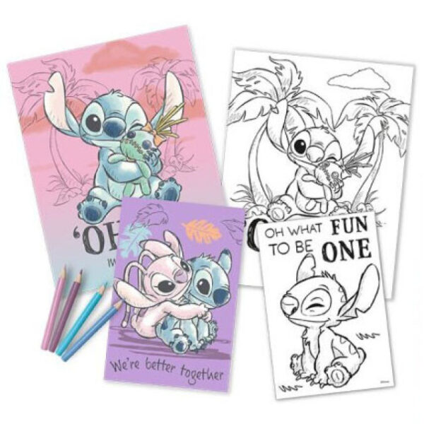 Disney Lilo és Stitch, A csillagkutya Cheeky színező szett - Image 2