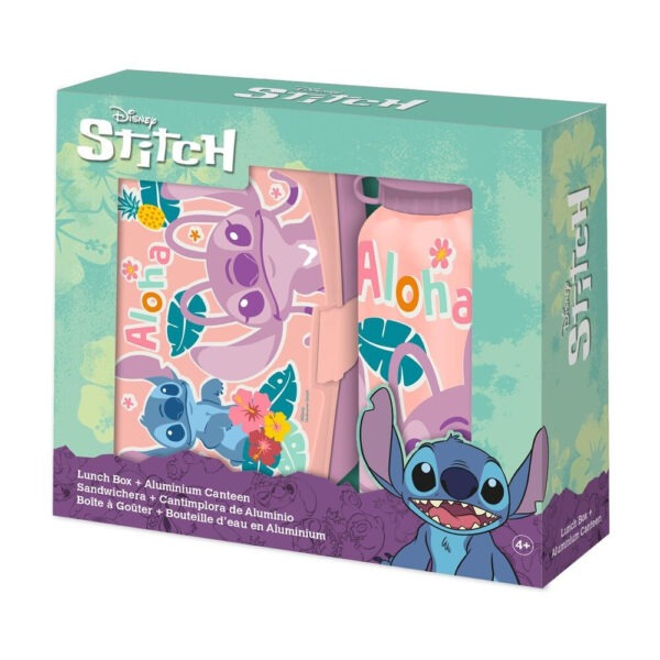 Disney Lilo és Stitch, A csillagkutya szendvicsdoboz + alumínium kulacs szett - Image 2