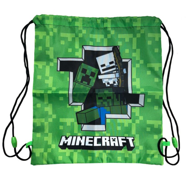 Minecraft Creeper sporttáska tornazsák 37 cm - Image 2