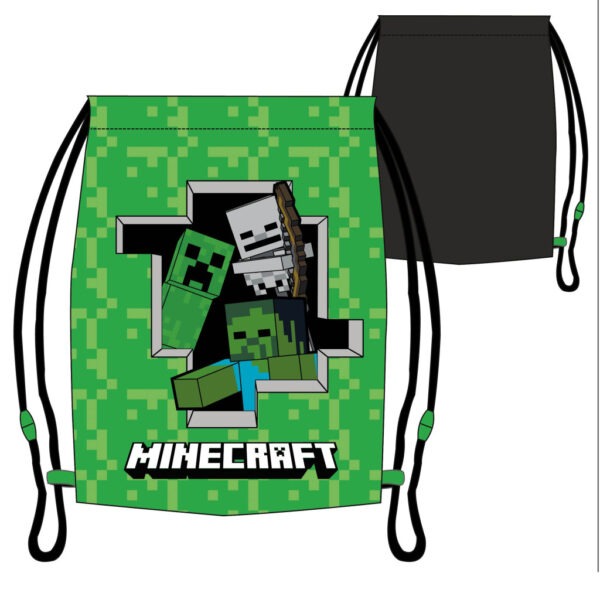 Minecraft Creeper sporttáska tornazsák 37 cm - Image 3