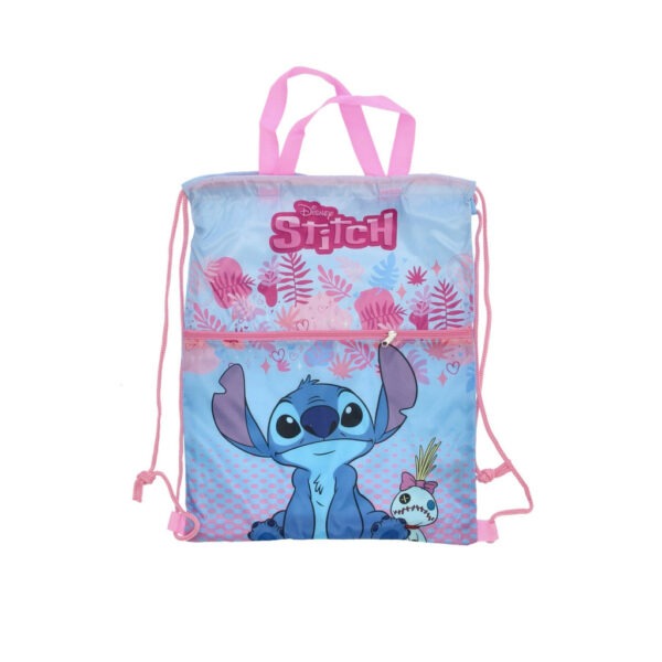 Disney Lilo és Stitch, A csillagkutya Tropical Trouble Deluxe sporttáska, tornazsák 45 cm - Image 2