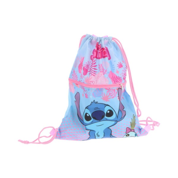 Disney Lilo és Stitch, A csillagkutya Tropical Trouble Deluxe sporttáska, tornazsák 45 cm - Image 3