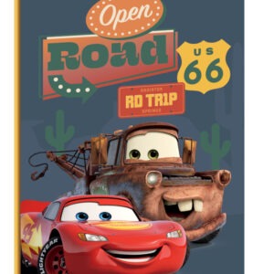 Disney Verdák Road B/5 vonalas füzet 40 lapos
