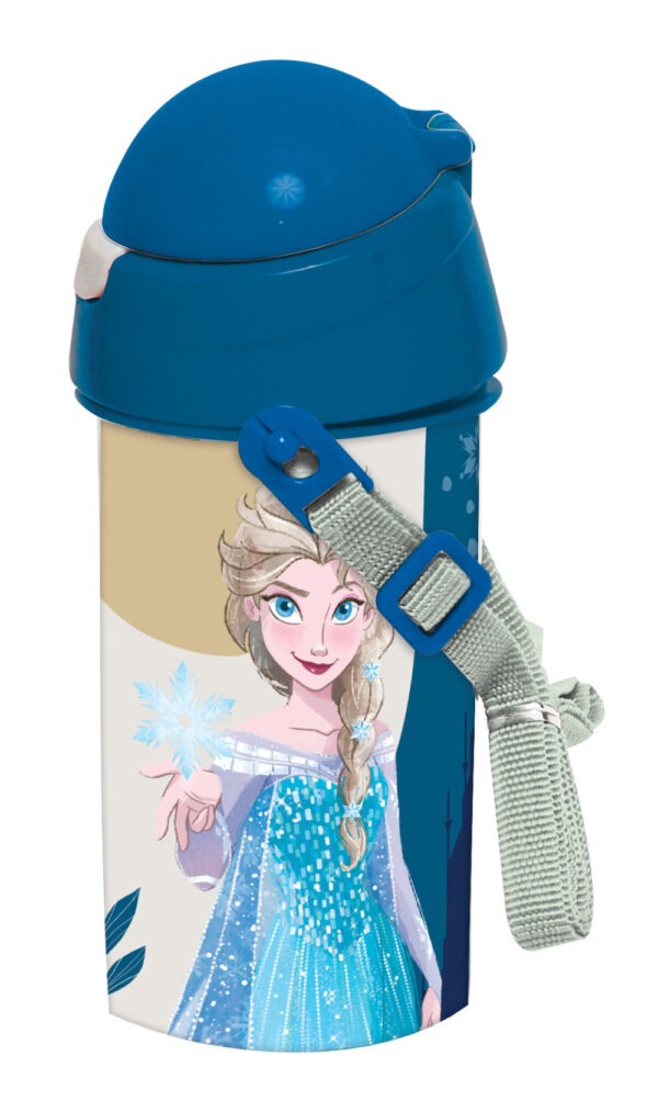 Disney Jégvarázs Together műanyag szívószálas kulacs akasztóval 500 ml - Image 3