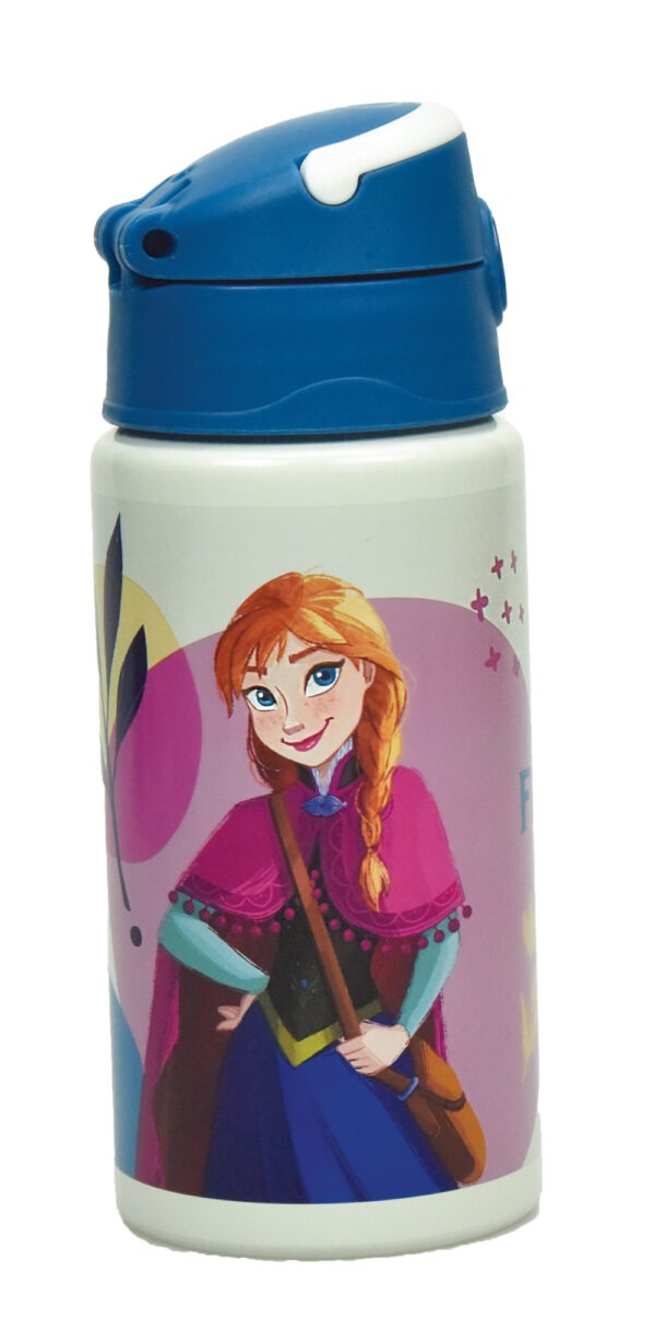 Disney Jégvarázs Together alumínium szívószálas kulacs akasztóval 500 ml