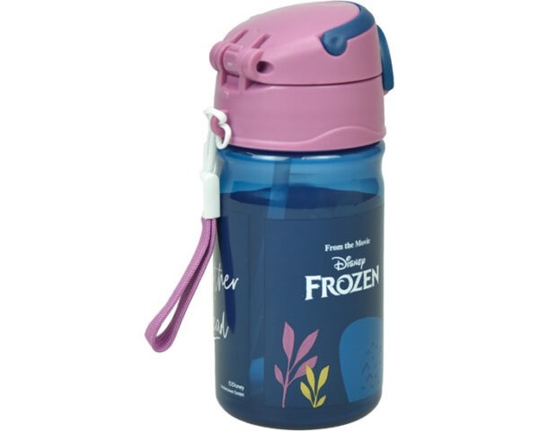 Disney Jégvarázs Sisters műanyag szívószálas kulacs akasztóval 350 ml - Image 2
