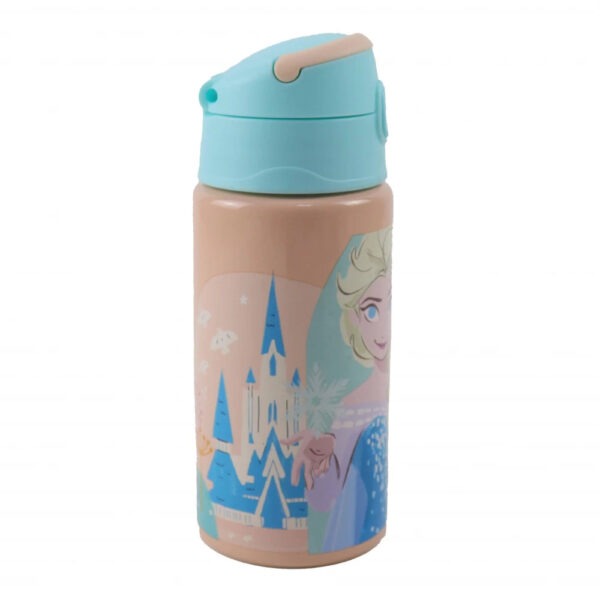 Disney Jégvarázs Adventure alumínium szívószálas kulacs akasztóval 500 ml - Image 2