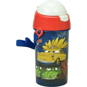 Disney Verdák Lightyear műanyag szívószálas kulacs akasztóval 500 ml