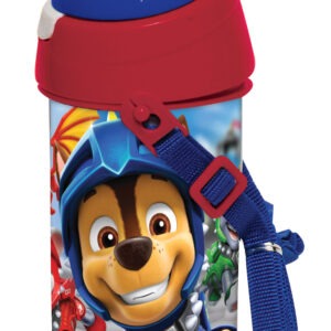 Mancs Őrjárat Knights műanyag szívószálas kulacs akasztóval 500 ml