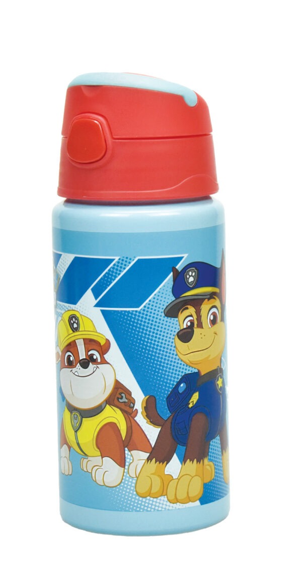 Mancs Őrjárat Forever alumínium szívószálas kulacs akasztóval 500 ml
